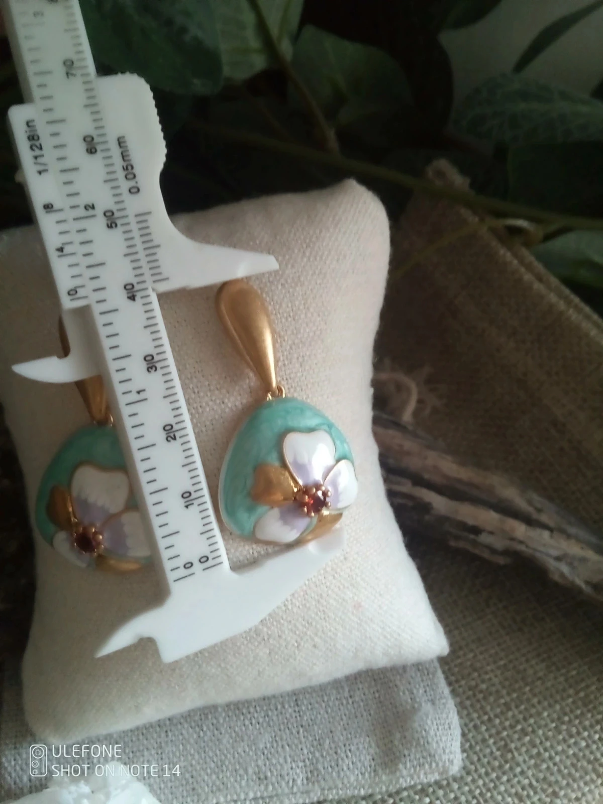 Boucles d'oreilles bohèmes fleurs – photo 2